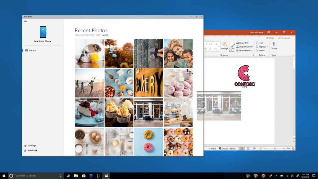 Microsoft rolling out 'Your Phone' app in latest Windows 10 preview