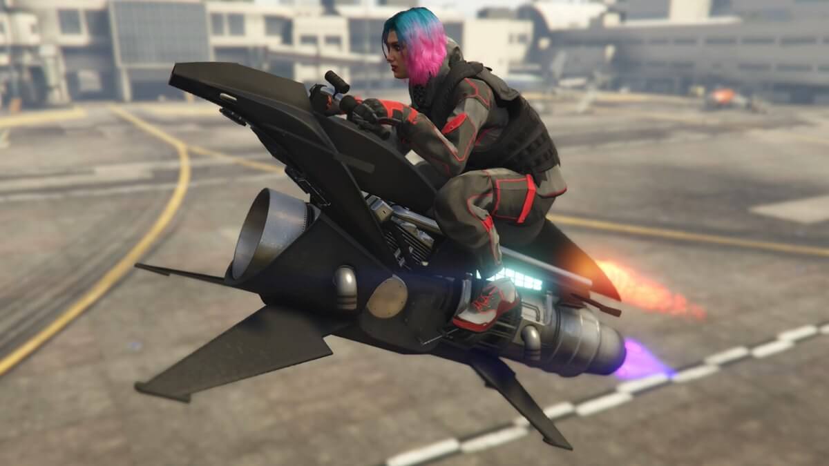 как получить летающую машину в gta онлайн