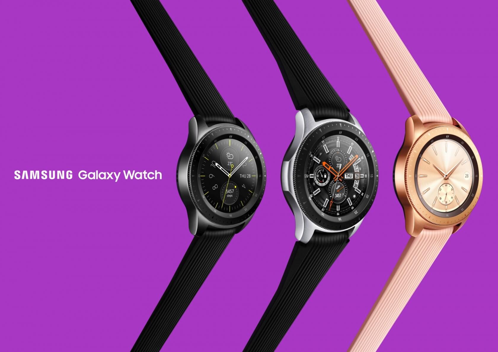 Samsung unveils the LTE-enabled Galaxy Watch with 80+ hours of battery life