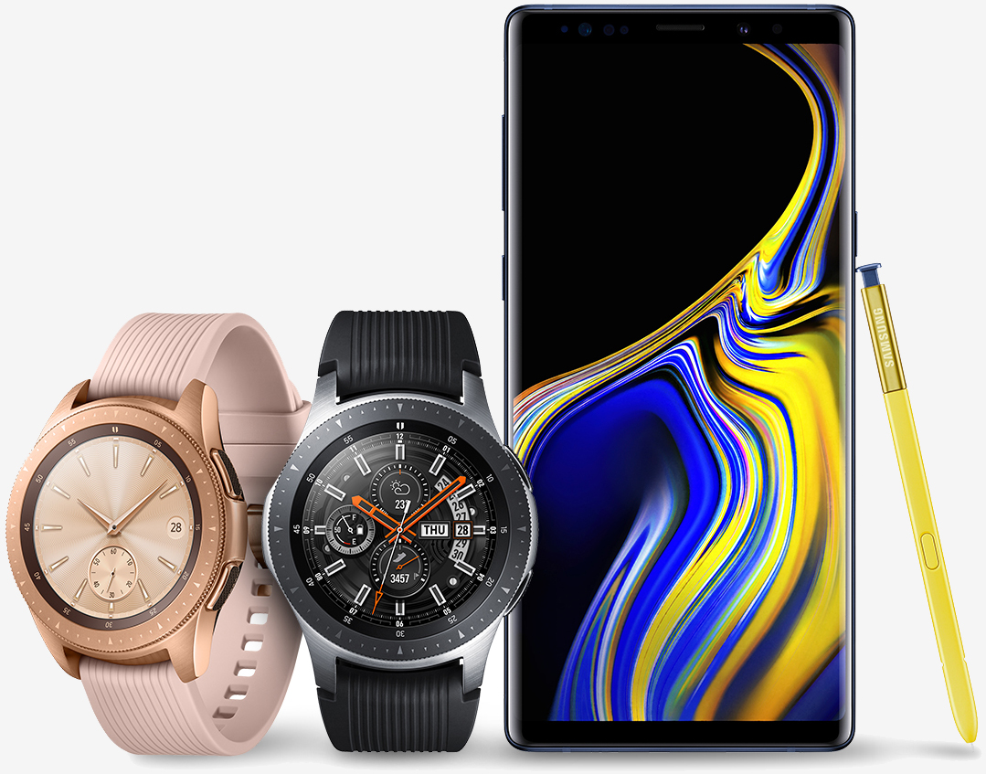 Samsung's Galaxy Note 9 and Galaxy Watch hit stores today