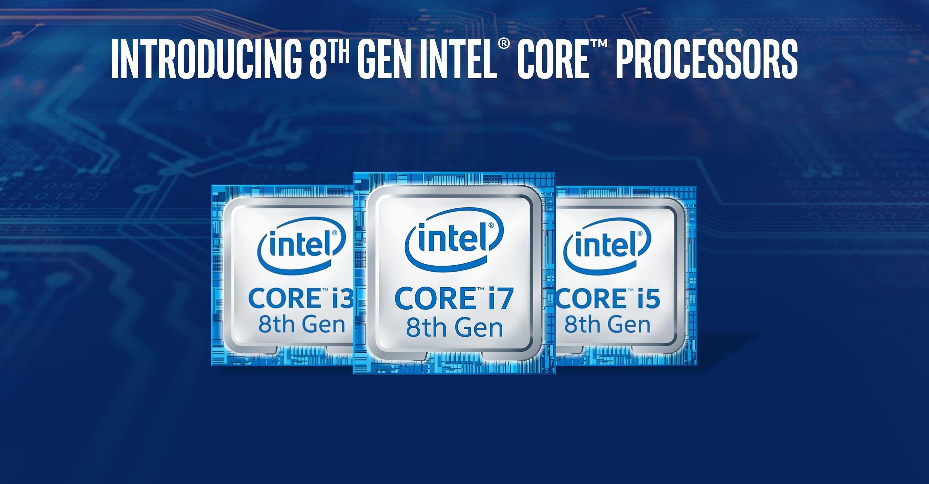 Intel launches new 8th-gen U-series and Y-series processors with gigabit wireless