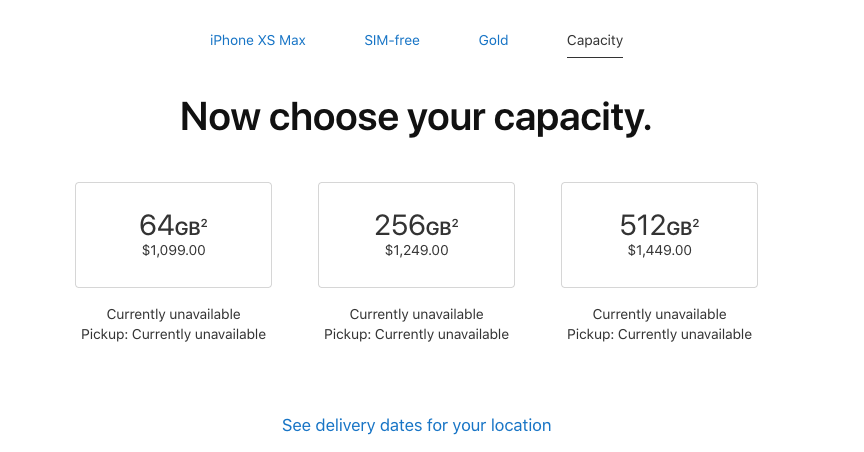The 512gb Variant Of The Iphone Xs Max Costs 1449 But It S Even More Expensive In Europe Techspot The 512gb Variant Of The Iphone Xs Max Costs 1449 But It S Even More Expensive In Europe Techspot