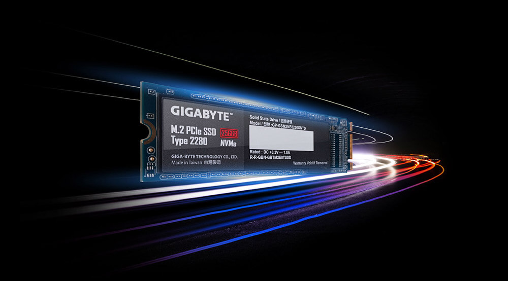 Gigabyte adds NVMe M.2 SSDs to its storage offerings