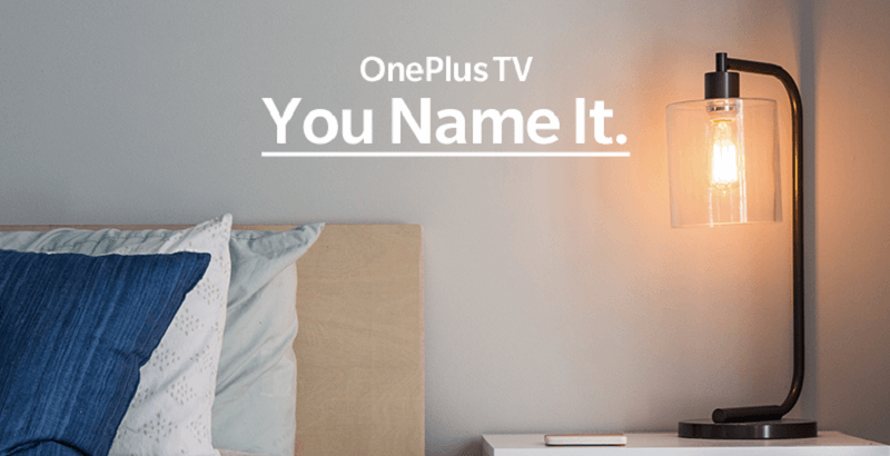OnePlus competition lets you name and win its upcoming smart TV