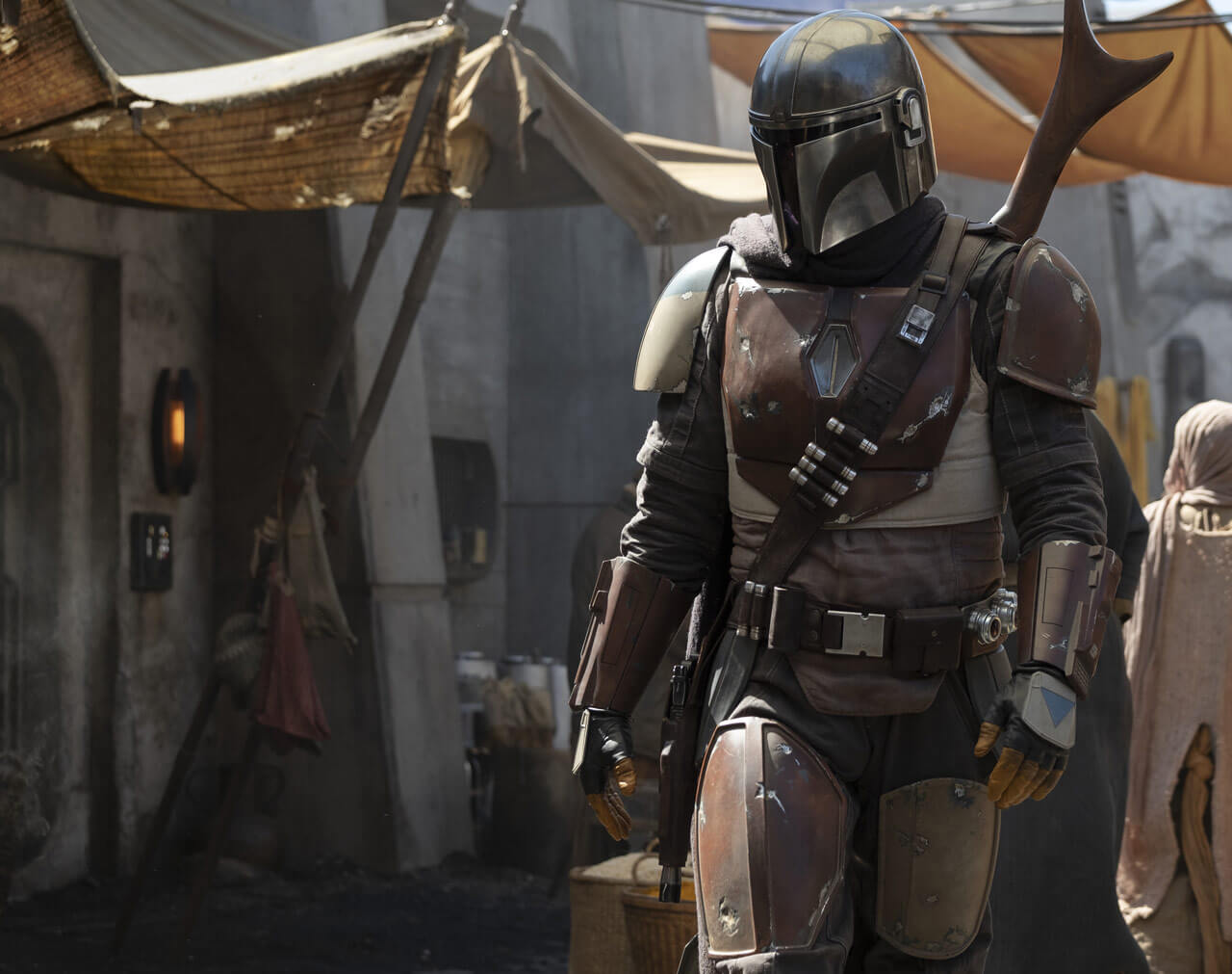 The first image from the new Star Wars series The Mandalorian is revealed