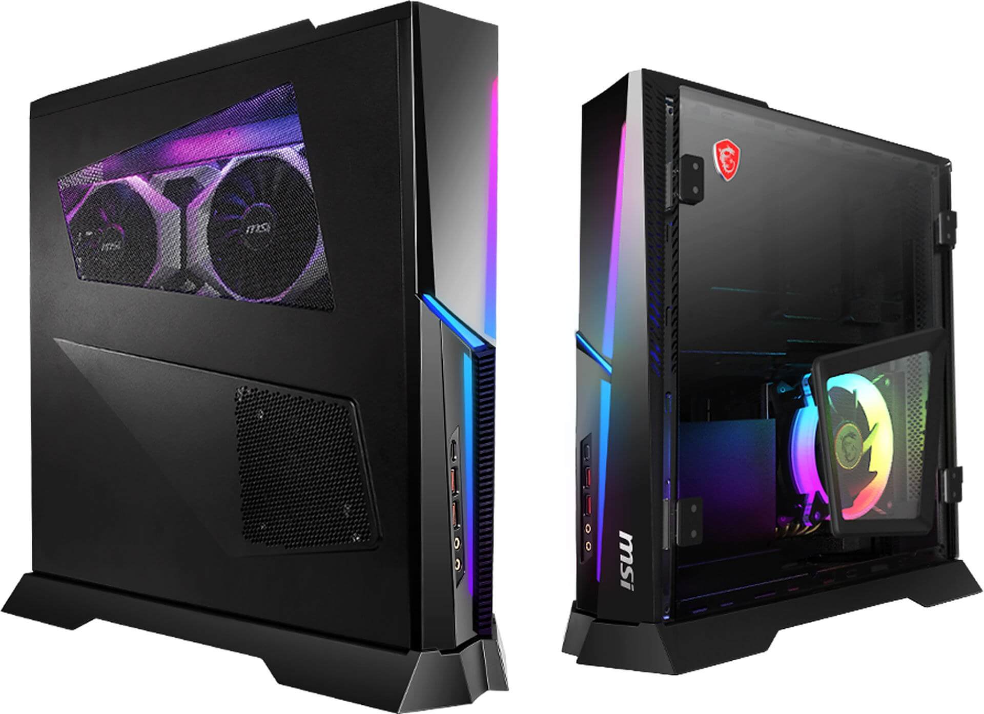 MSI's Trident X packs a Core i9-9900K, RTX 2080 Ti into a small form-factor PC