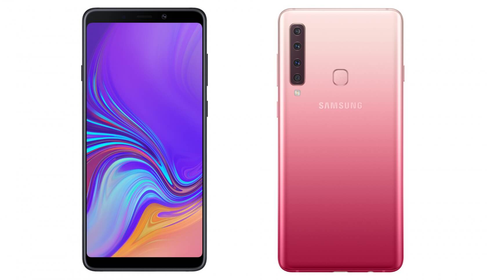 Samsung announces the Galaxy A9, a mid-range smartphone with four rear cameras