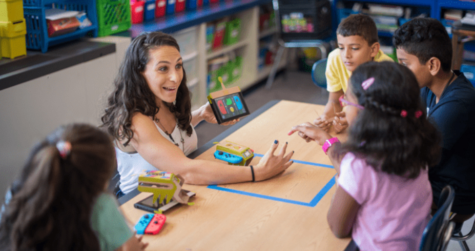 Nintendo is bringing its Switch and Labo platforms to classrooms across the country