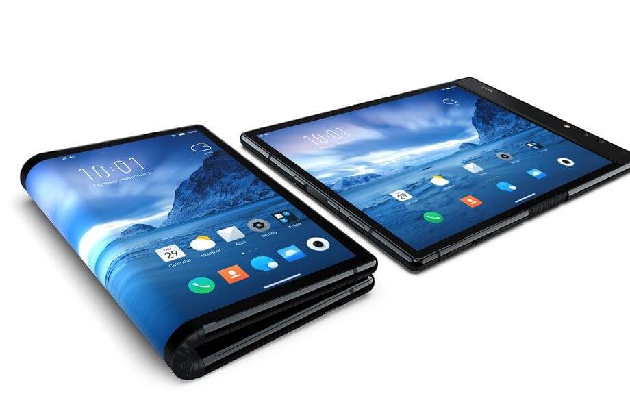 Chinese company Royole shows off the 'FlexPai,' its first folding-screen smartphone