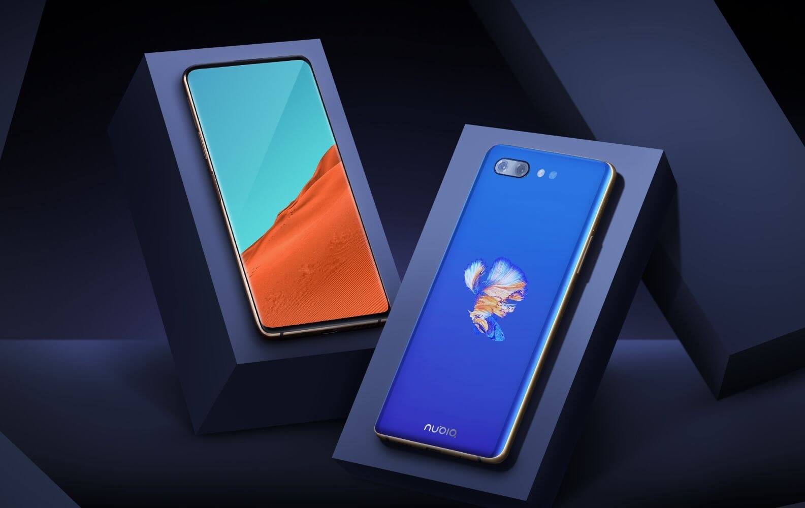 Check out the Nubia X: a notch-free phone with a second display on the back