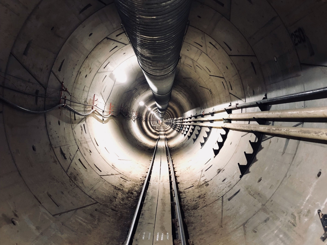 The Boring Company will open its first tunnel next month, here's what it looks like