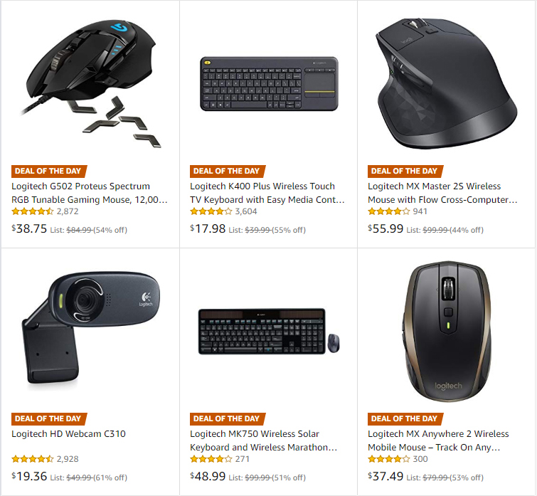 One-day deal alert: Logitech keyboards, mice, accessories are up to 63% off  on Amazon | TechSpot