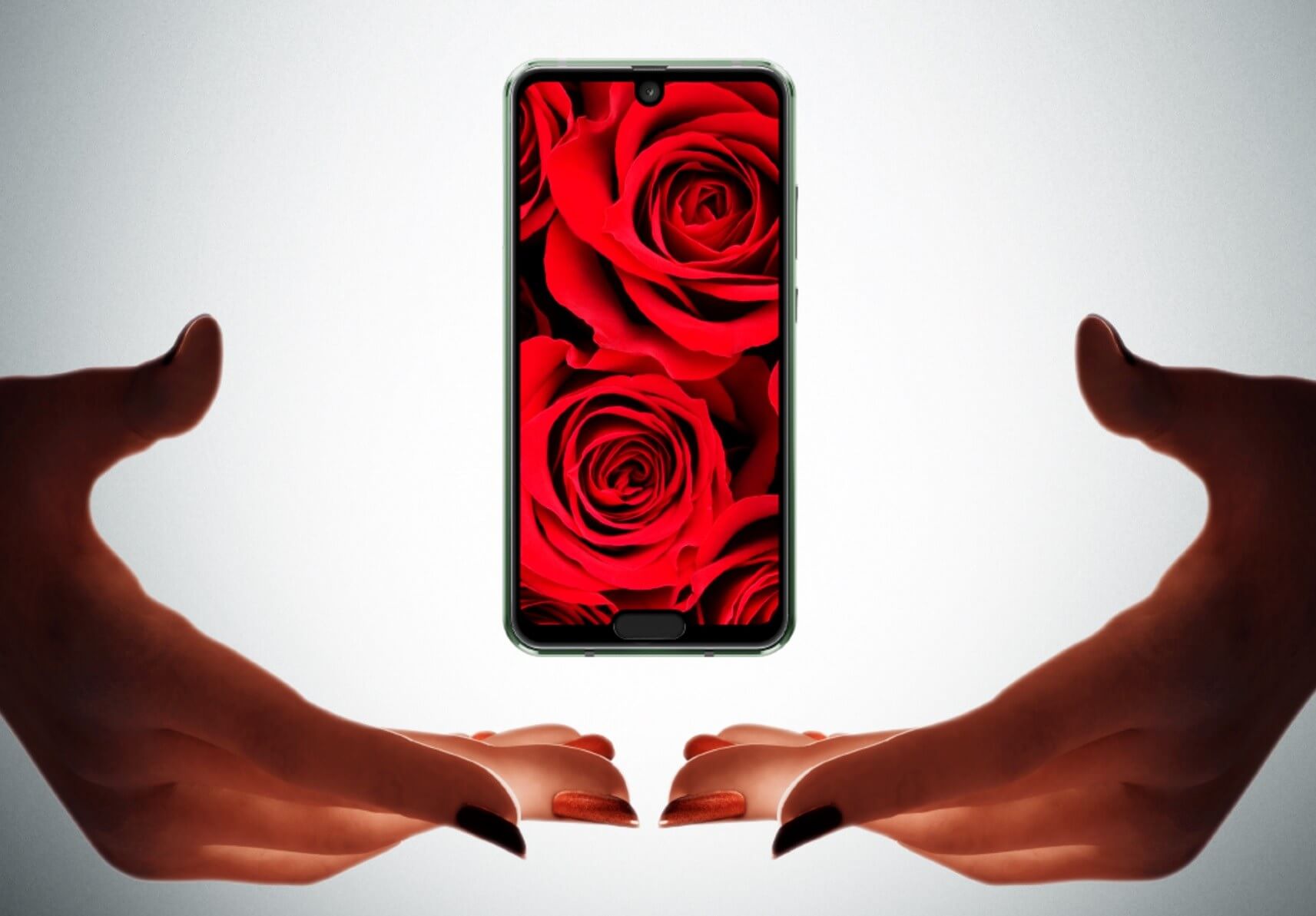 Sharp unveils dual-notch phone