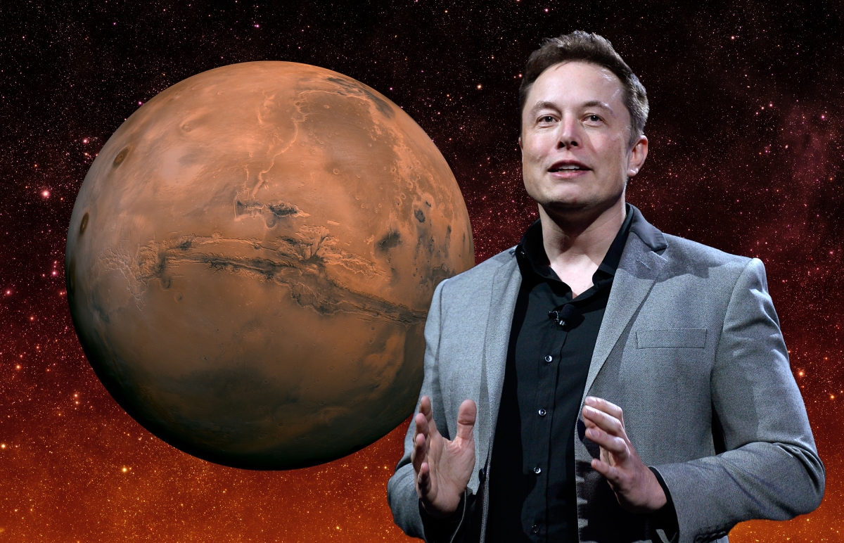 SpaceX CEO Elon Musk believes there's a 70 percent chance he moves to Mars