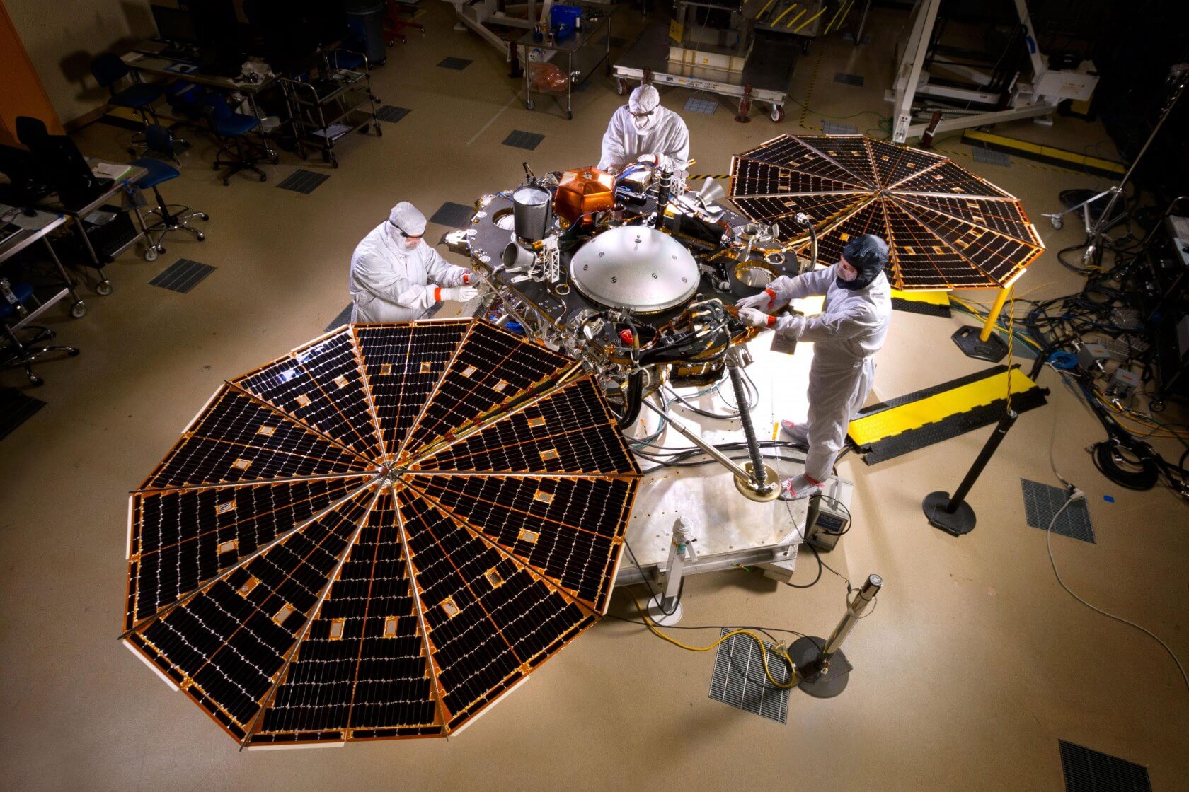 NASA's InSight lander successfully lands on Mars, prepares to investigate the planet's interior