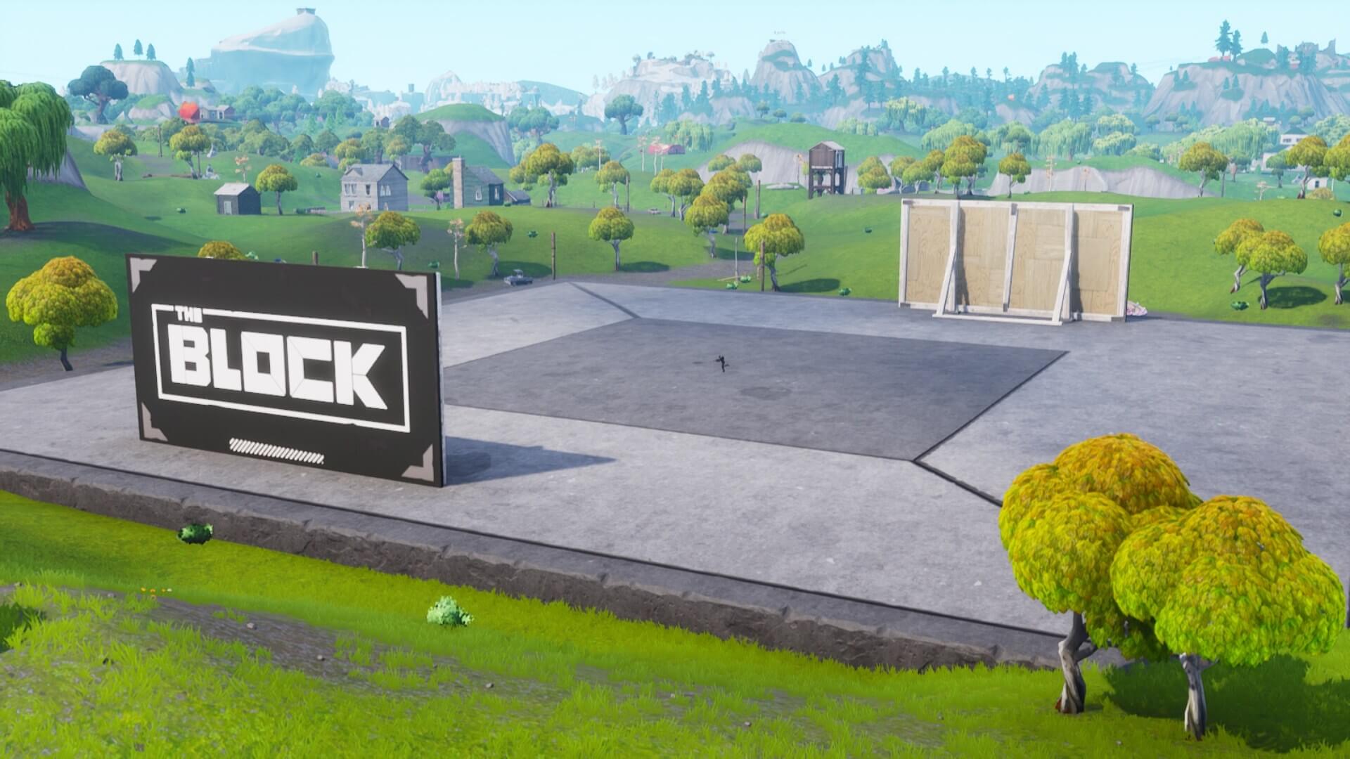 'The Block' is Epic's new showcase area in Fortnite