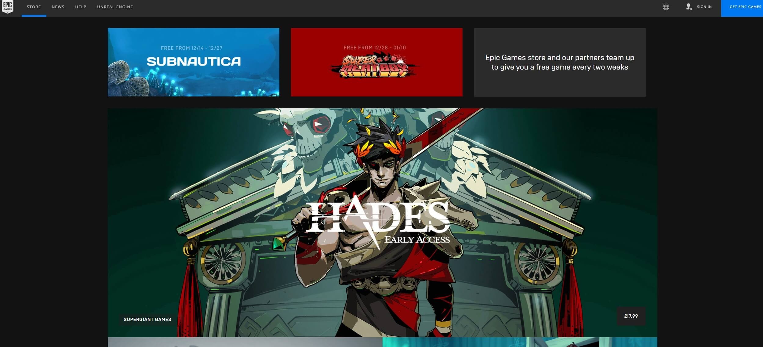 Epic Games Store offers 4 free games in February