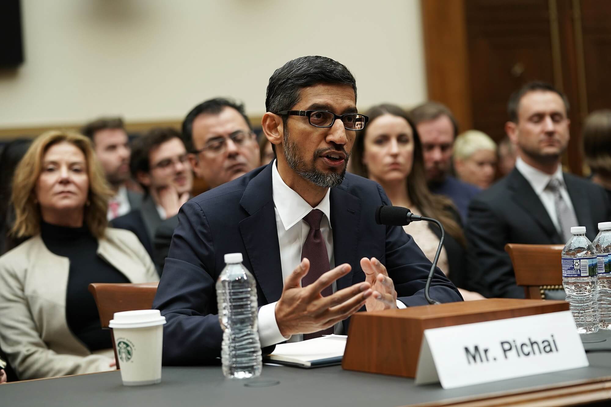 Google CEO evasive when asked about Dragonfly by Congress