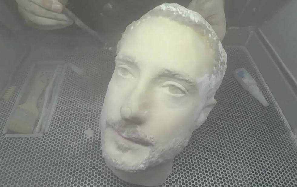 3D-printed head fools Android facial recognition