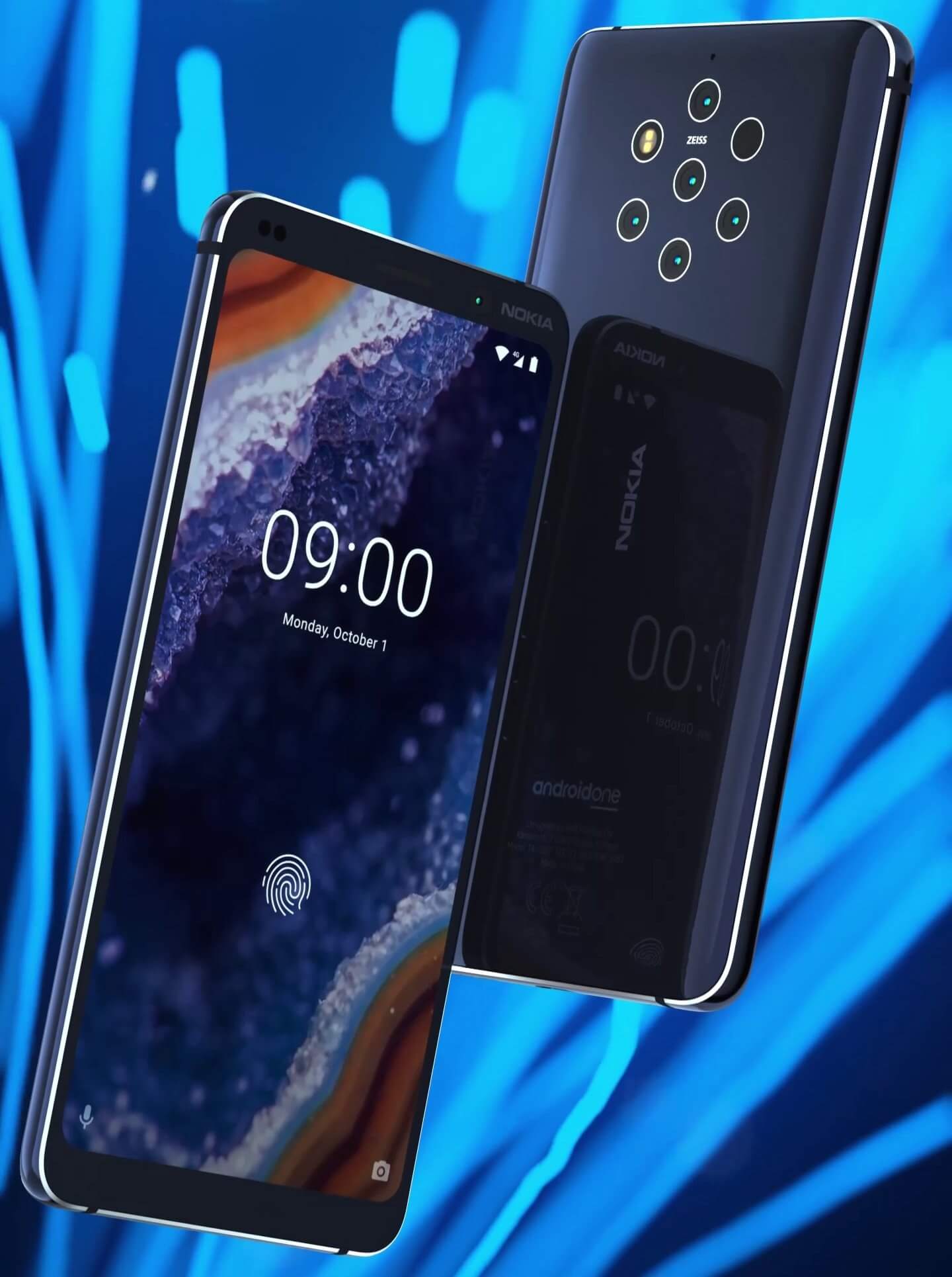 Leaked press render and video show off Nokia 9 PureView's five rear cameras