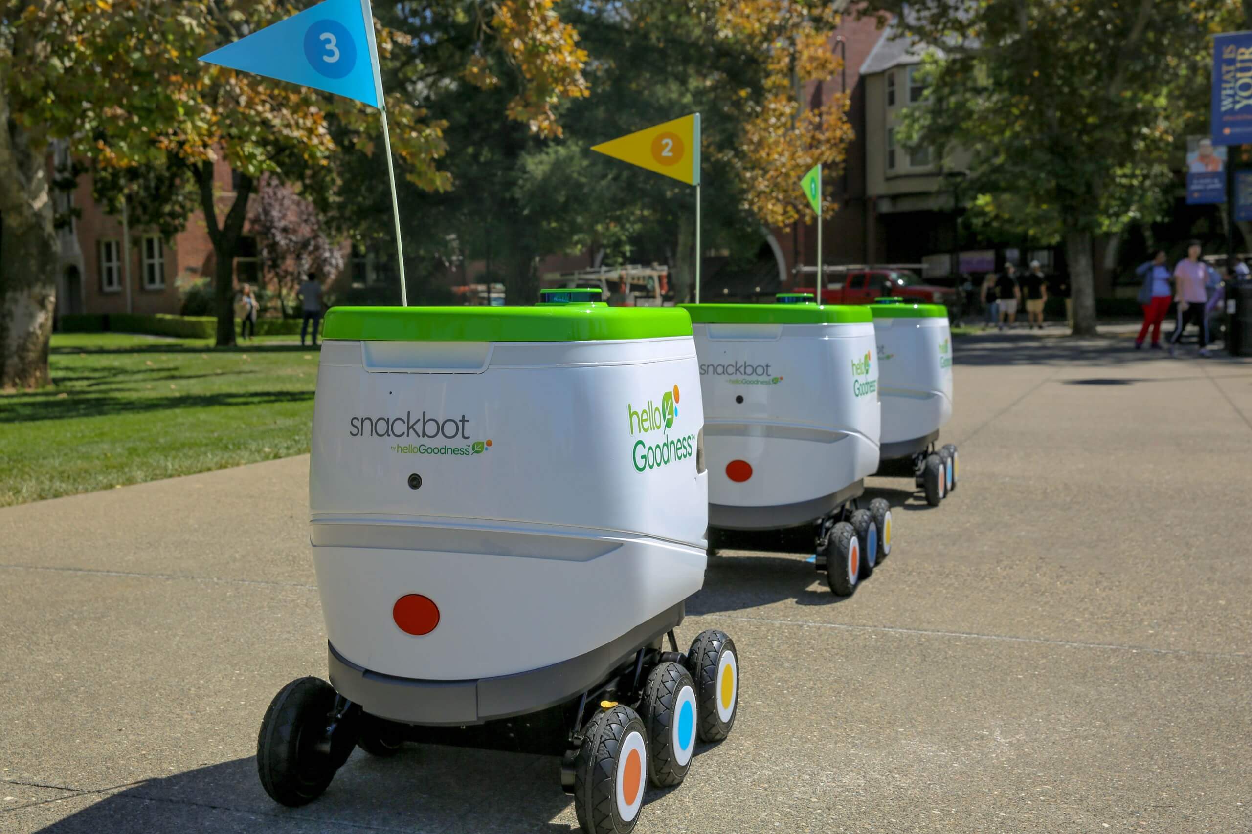 Pepsi's 'snackbots' will deliver refreshments to university students