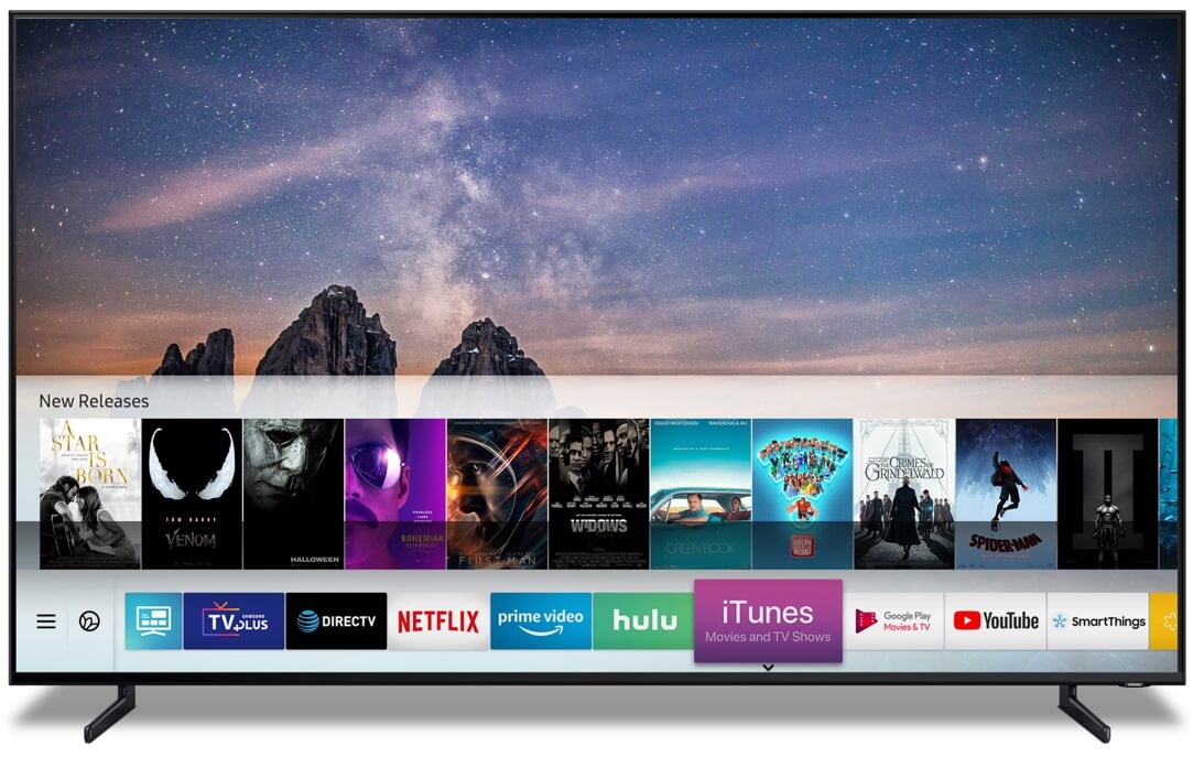 Apple TV services are coming to Samsung smart TVs