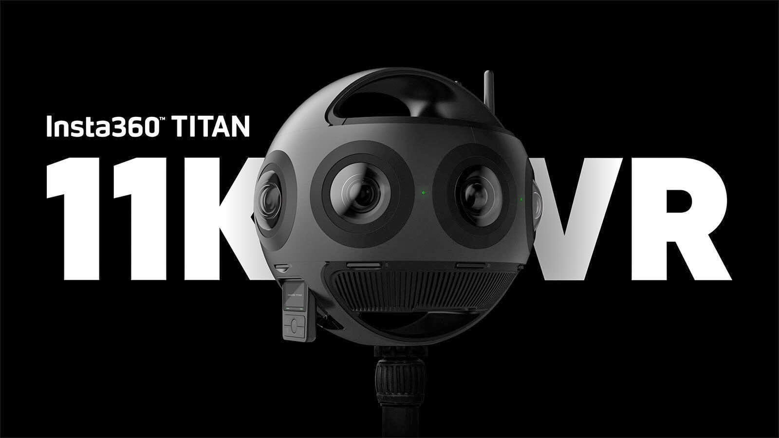 Insta360 to launch Titan 11K VR camera, requires 9 SD cards