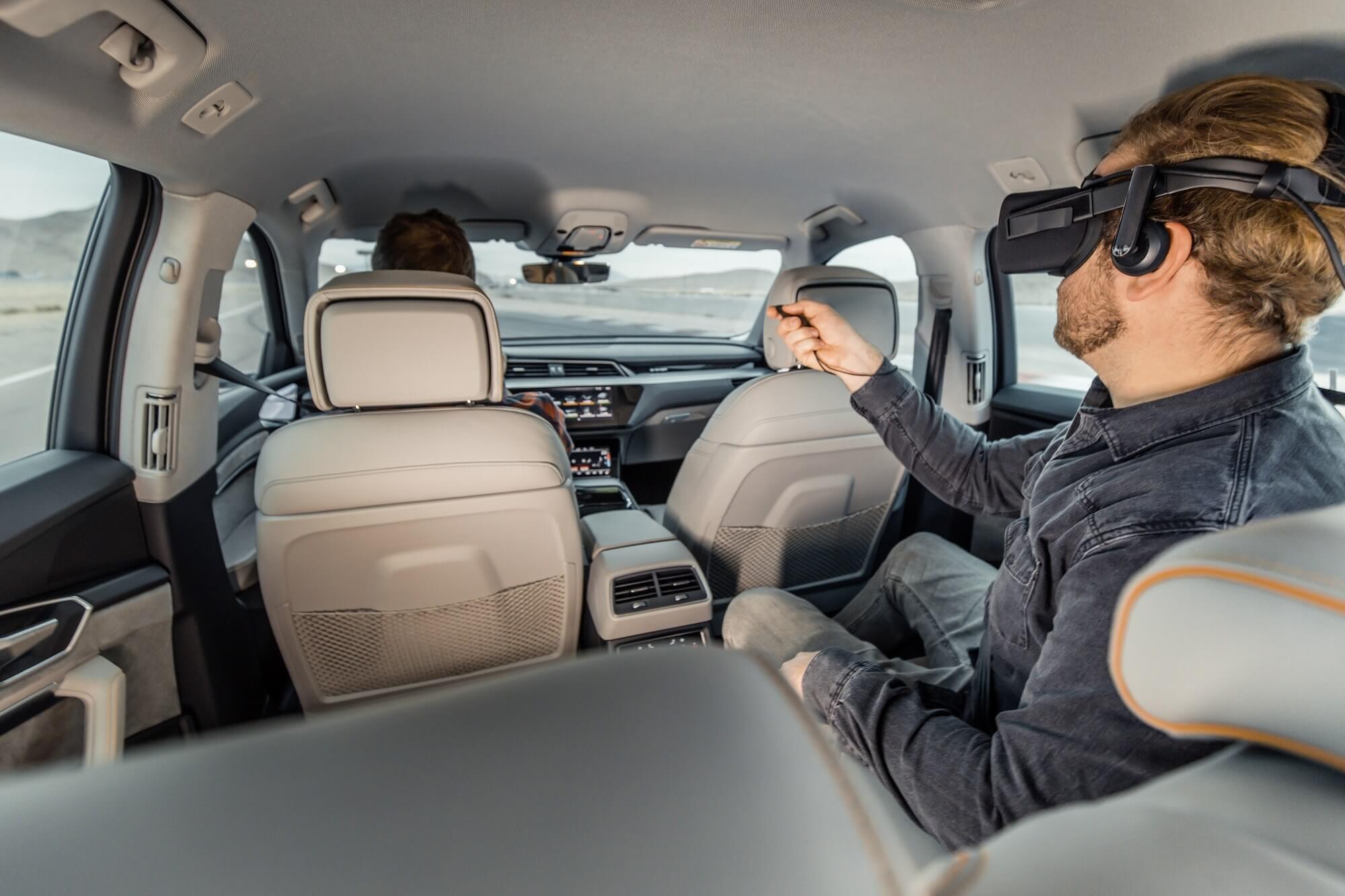 Audi wants to put VR in the back seat of your car