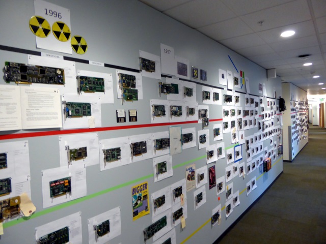 Microsoft's Direct3D team turns office hallway into a GPU shrine