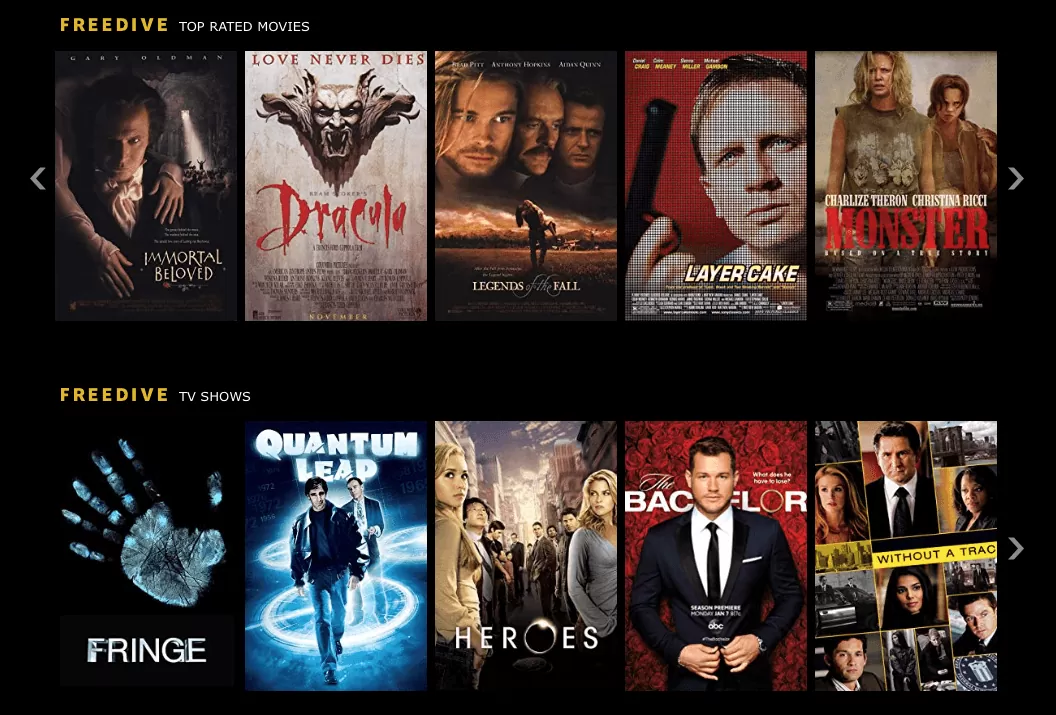 Amazon's IMDb launches Freedive, its free, ad-supported streaming service