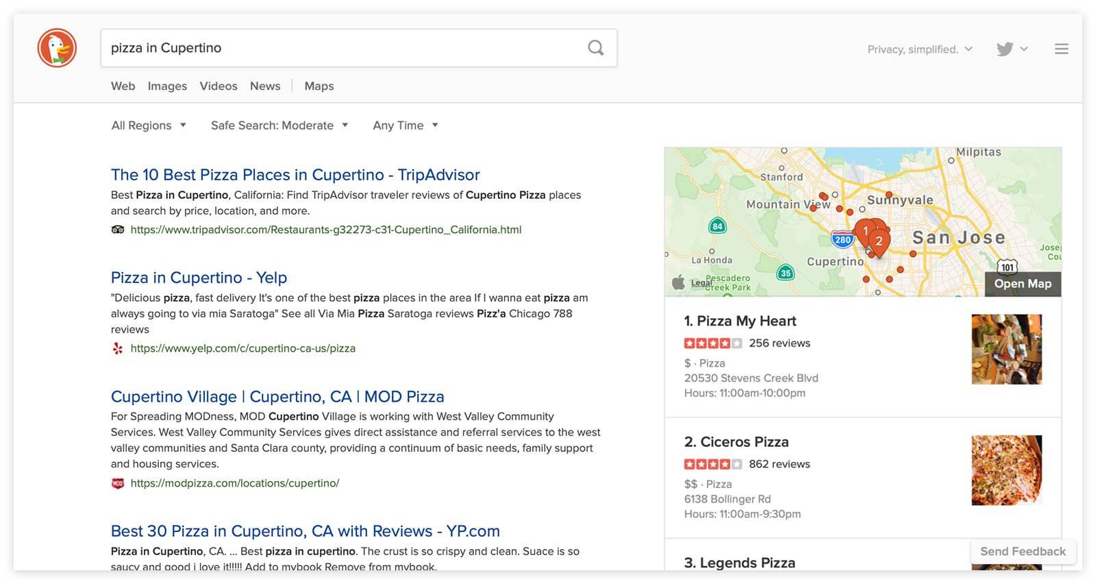 Privacy-focused search engine DuckDuckGo partners with Apple for Maps searches