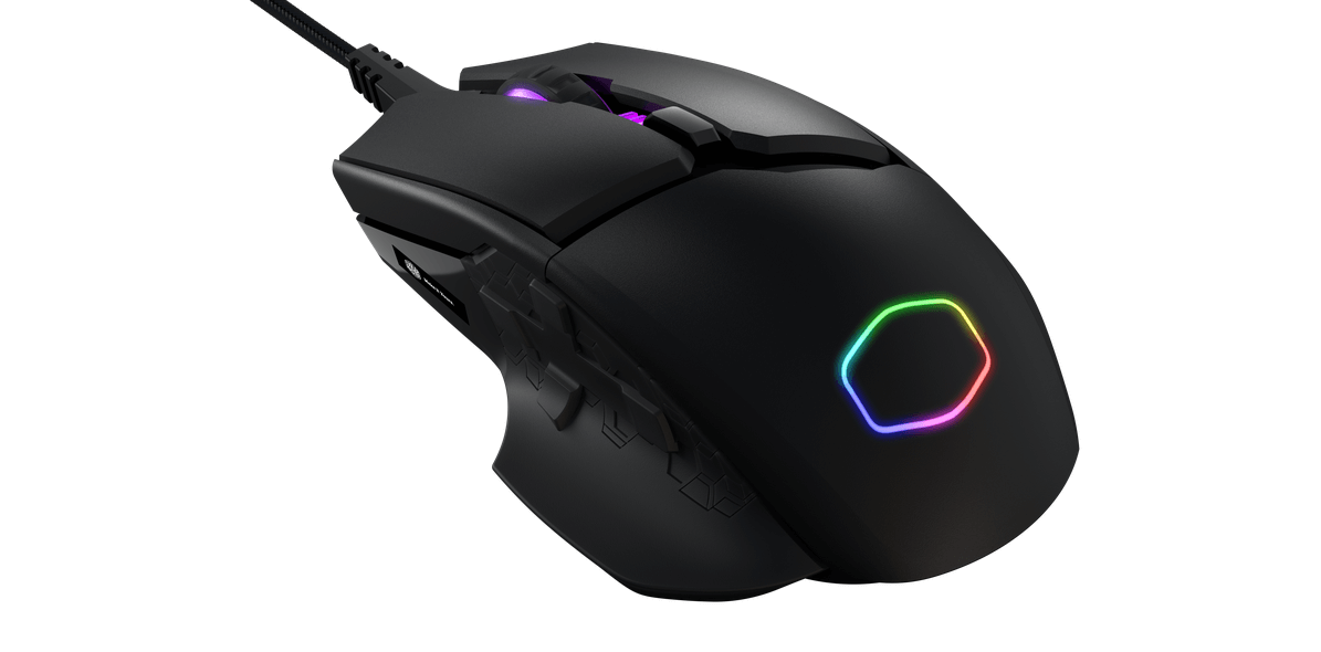 Cooler Master launches first MMO mouse, complete with D-pad and OLED display