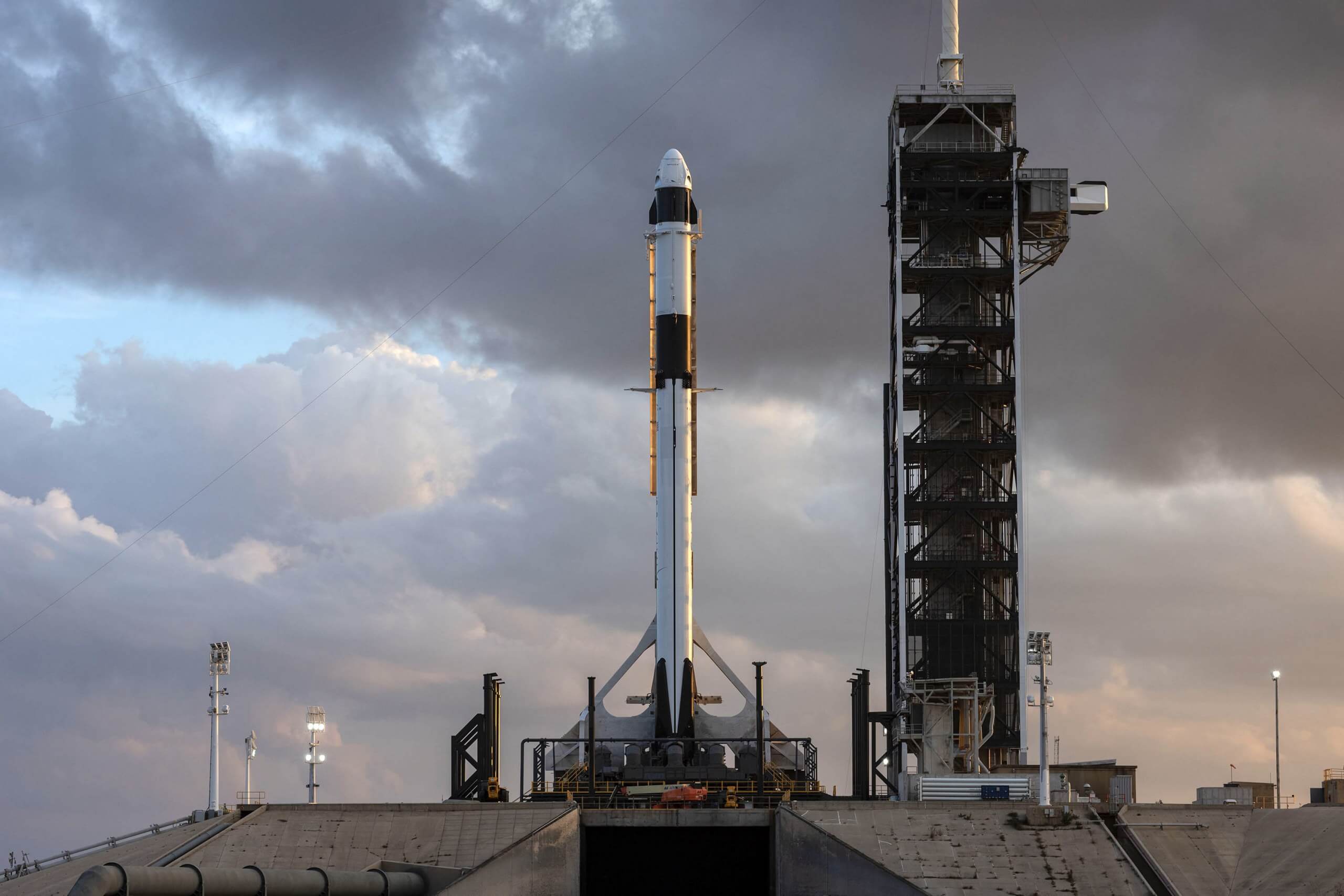 Current plans for the border wall will split SpaceX's Texas launchpad in two