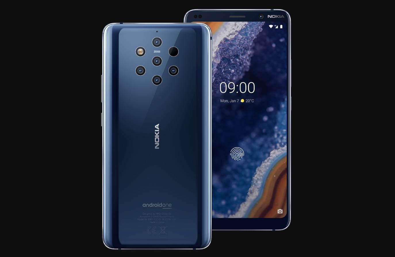 The Nokia 9 PureView's five rear cameras take aim at photography fans
