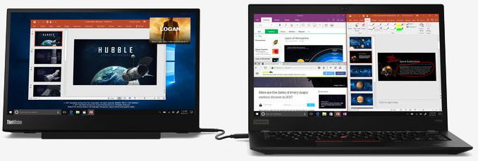 Lenovo introduces the ThinkVision M14, a 14-inch portable USB-C monitor