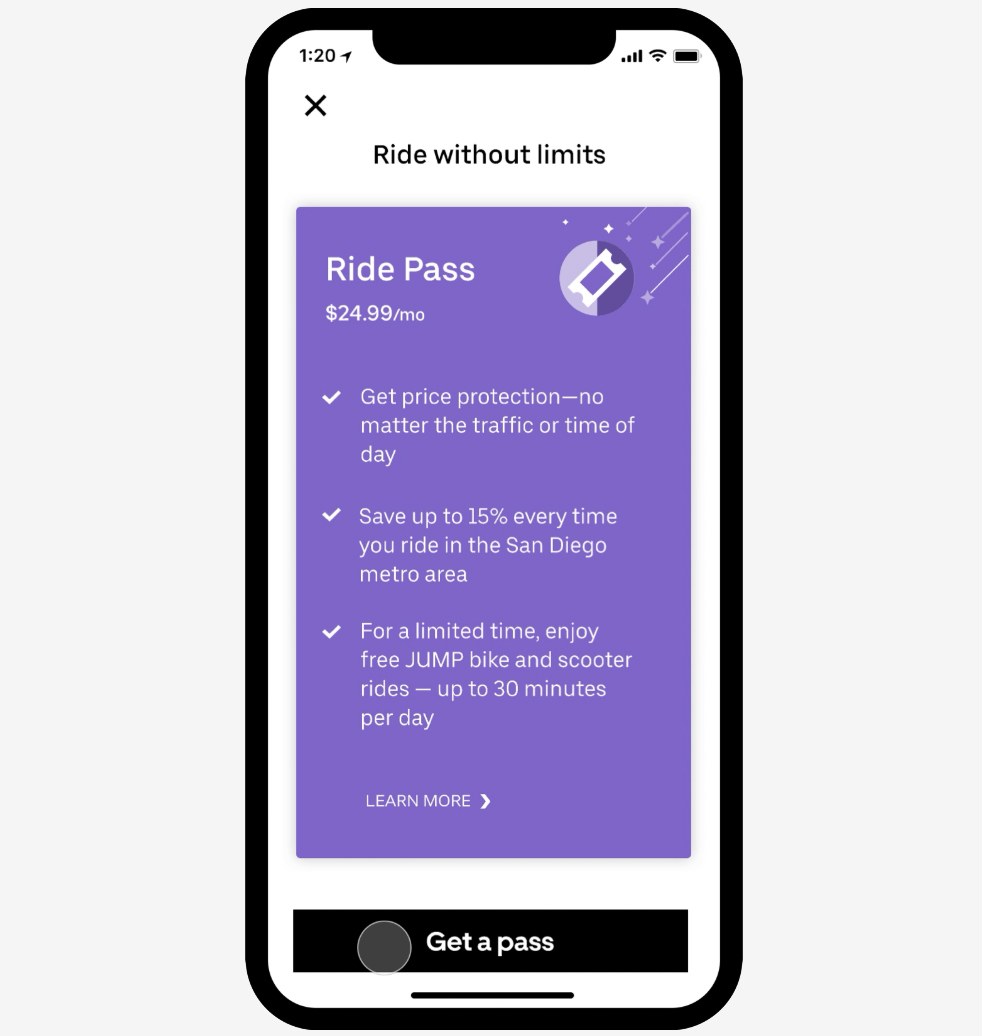 Uber hotsell jump price