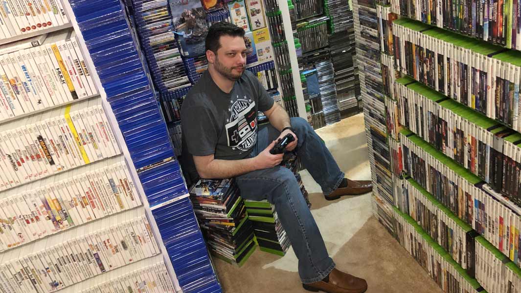The world's largest video game collection consists of more than 20,000