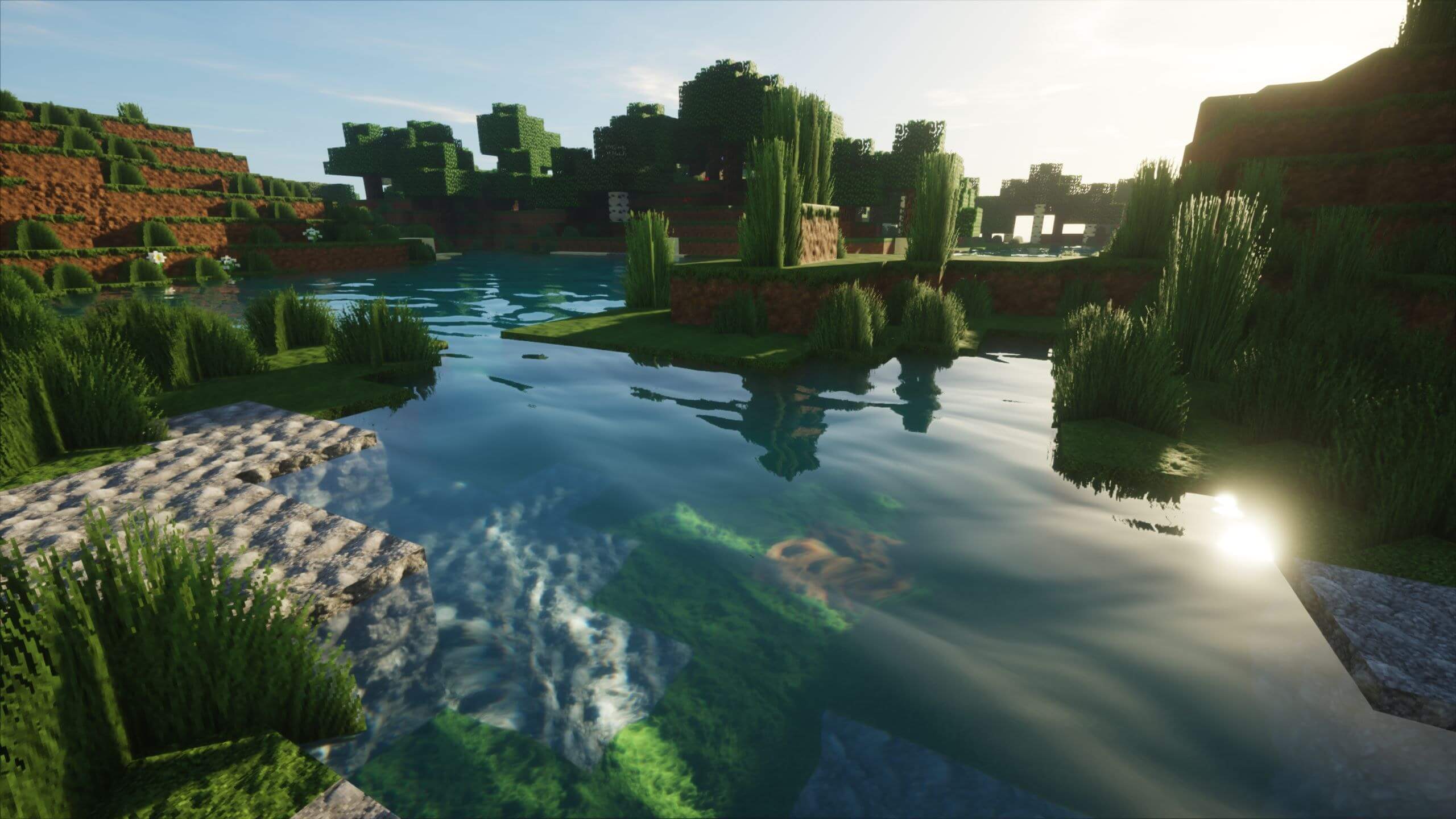 Minecraft shader pack adds ray tracing-style effects