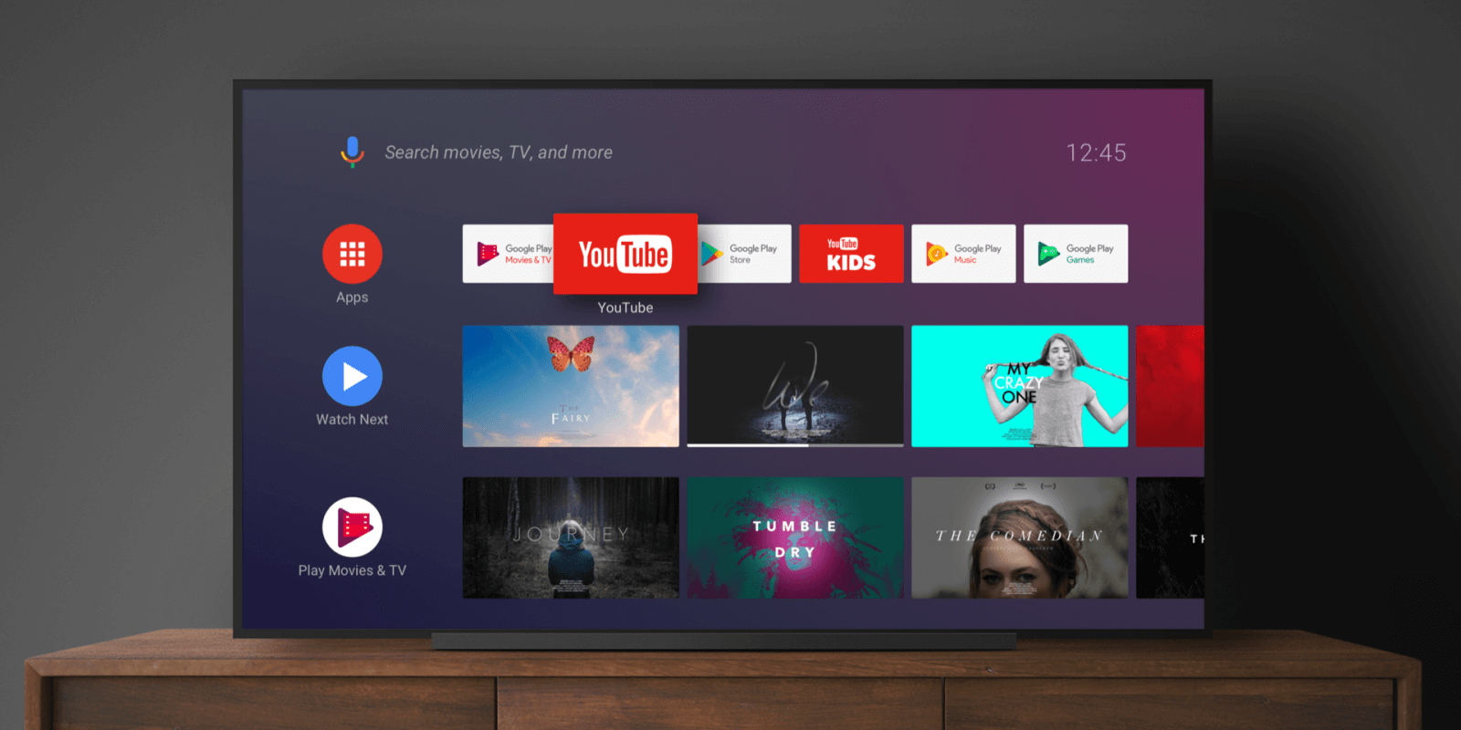 Google pushes 'sponsored content' to some Android TV devices