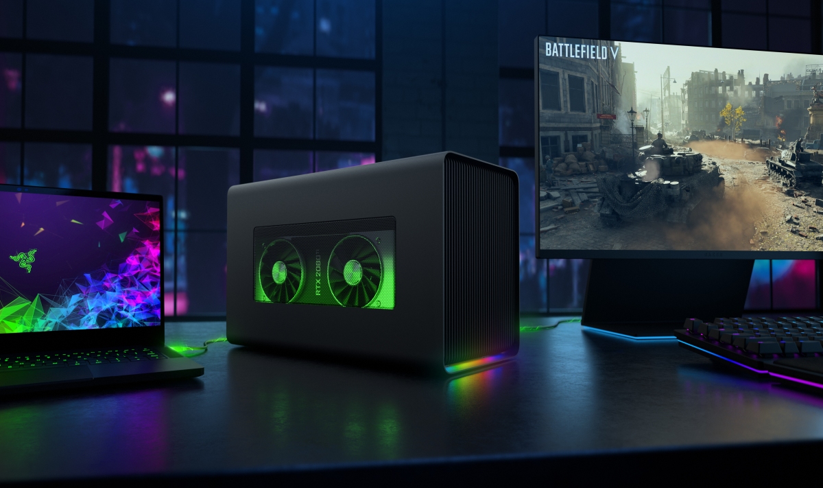 Boost your laptop's gaming aptitude with Razer's new Core X Chroma external GPU enclosure
