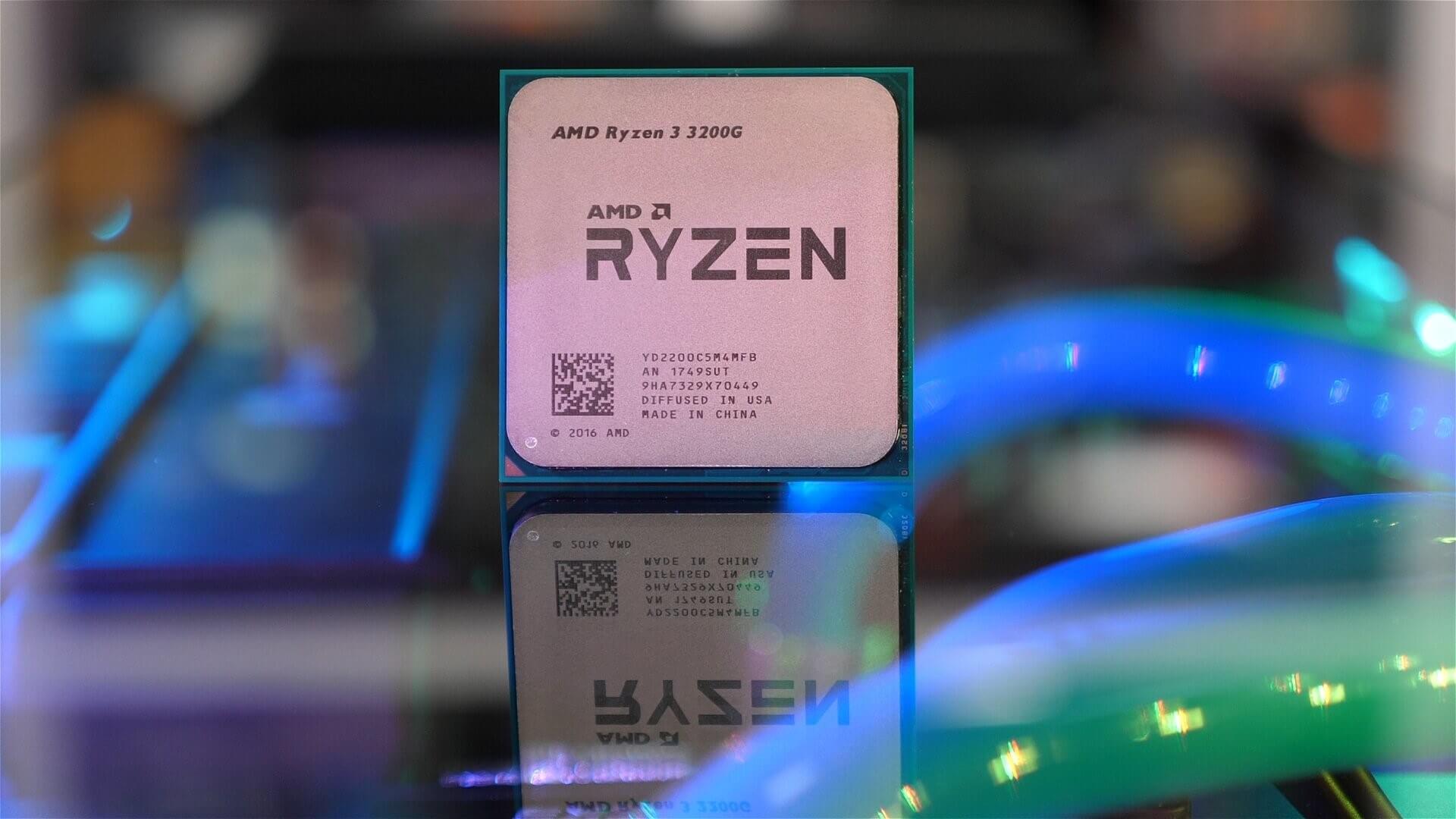 Ryzen 3200G and 3400G leaked and photographed