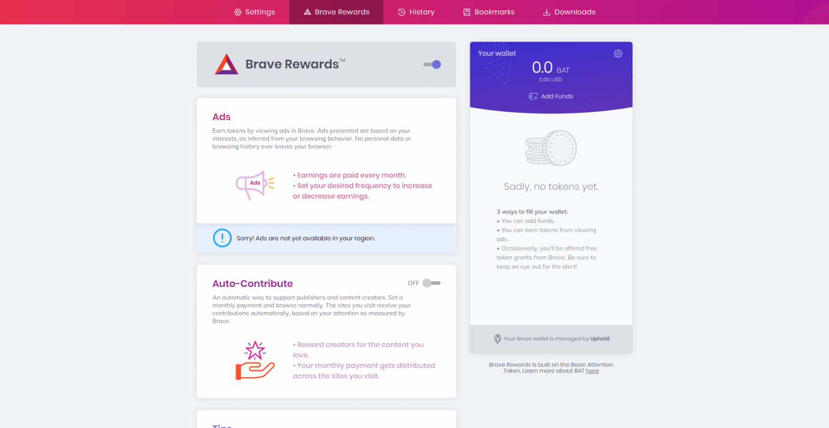 Privacy-oriented browser Brave launches 'Brave Ads,' a service that rewards you for viewing ads