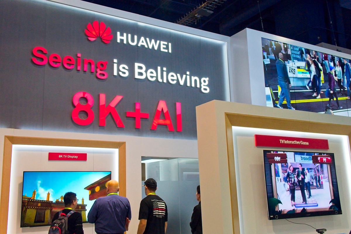 Huawei is working on a 5G 8K TV for later this year