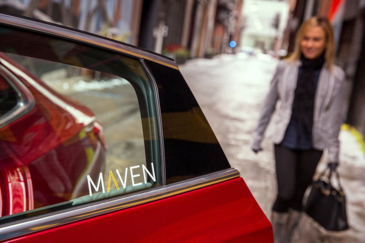 GM is scaling back its Maven car-sharing service in eight of 17 North American markets