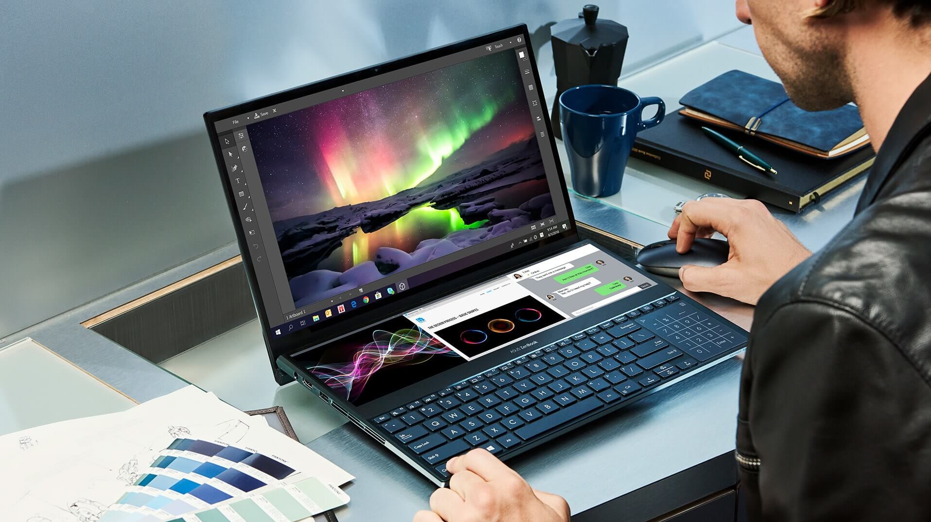 Asus unveils new ZenBook Pro with bigger, better second display
