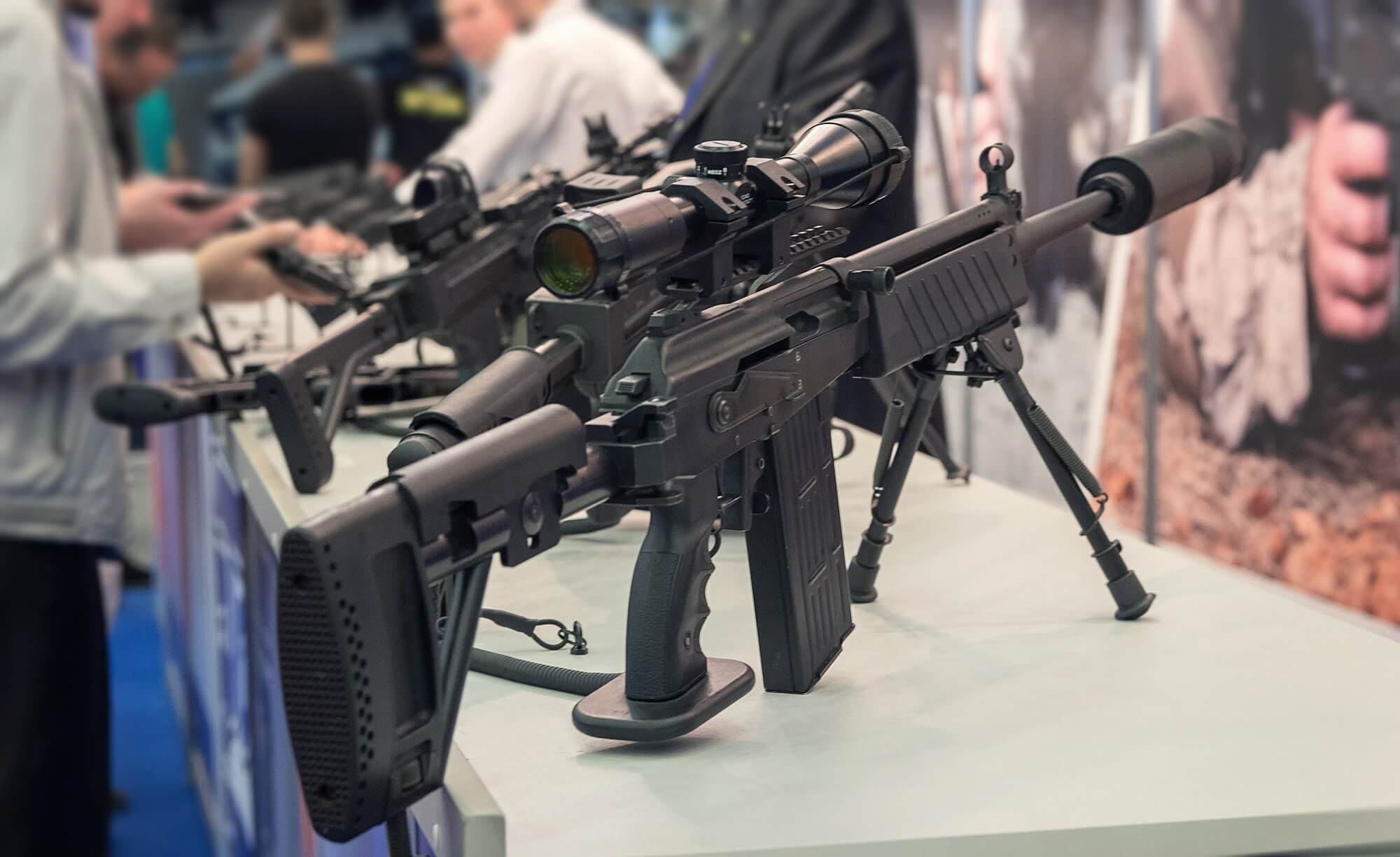 Salesforce says companies that sell semi-automatic weapons can't use its software