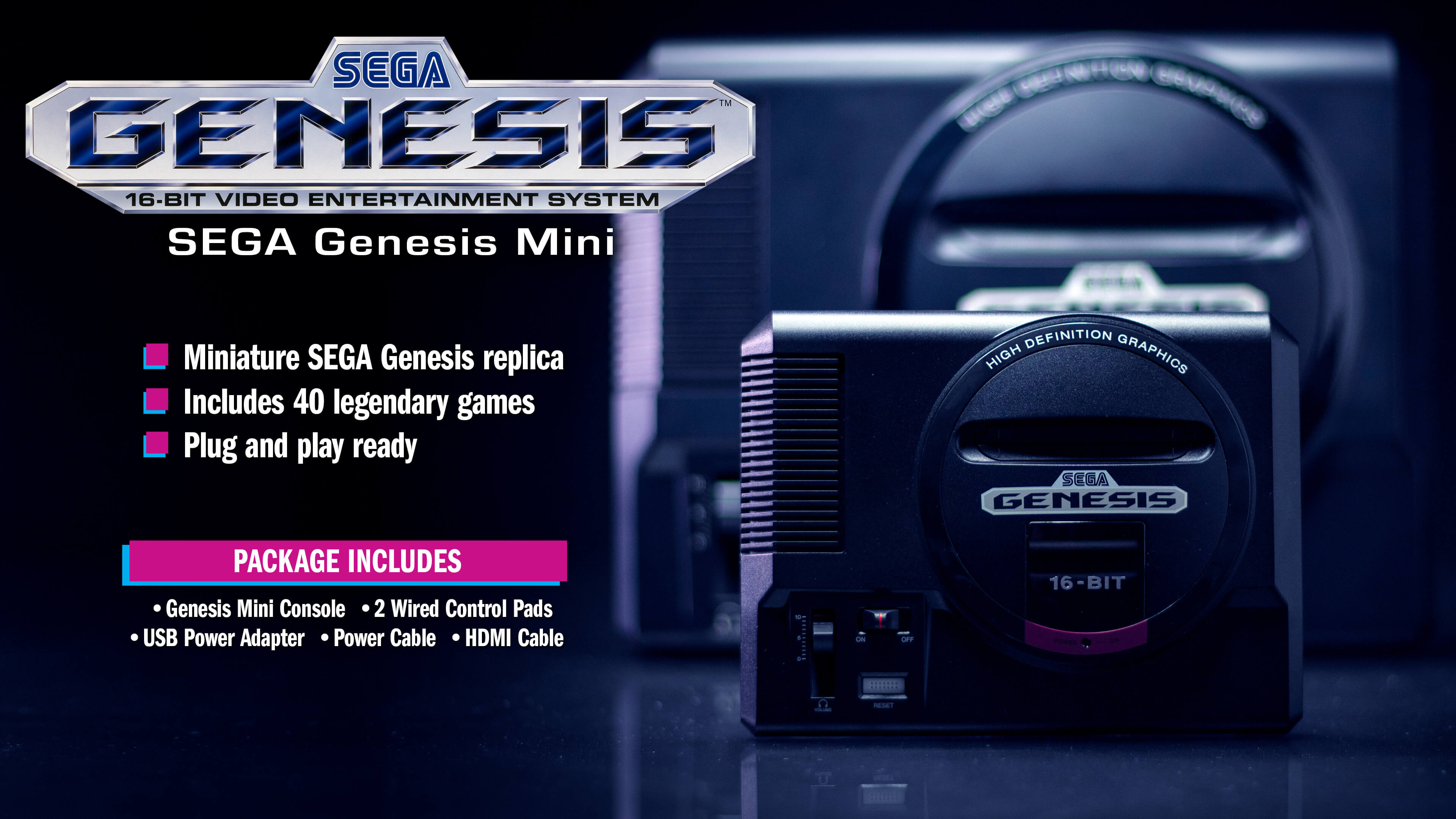 Sega announces final 12 games for the Genesis Mini