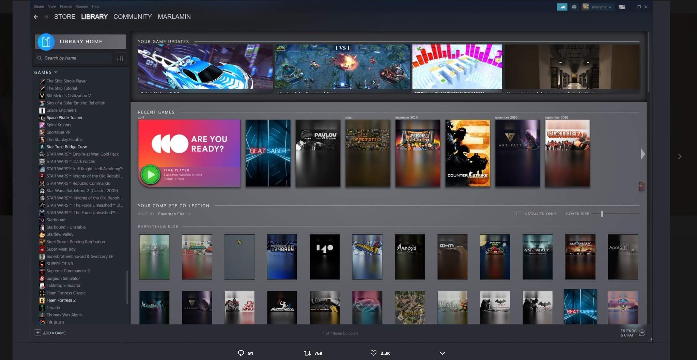 New Images Of Steam s Revamped UI Leak TechSpot New Images Of Steam s Revamped UI Leak TechSpot