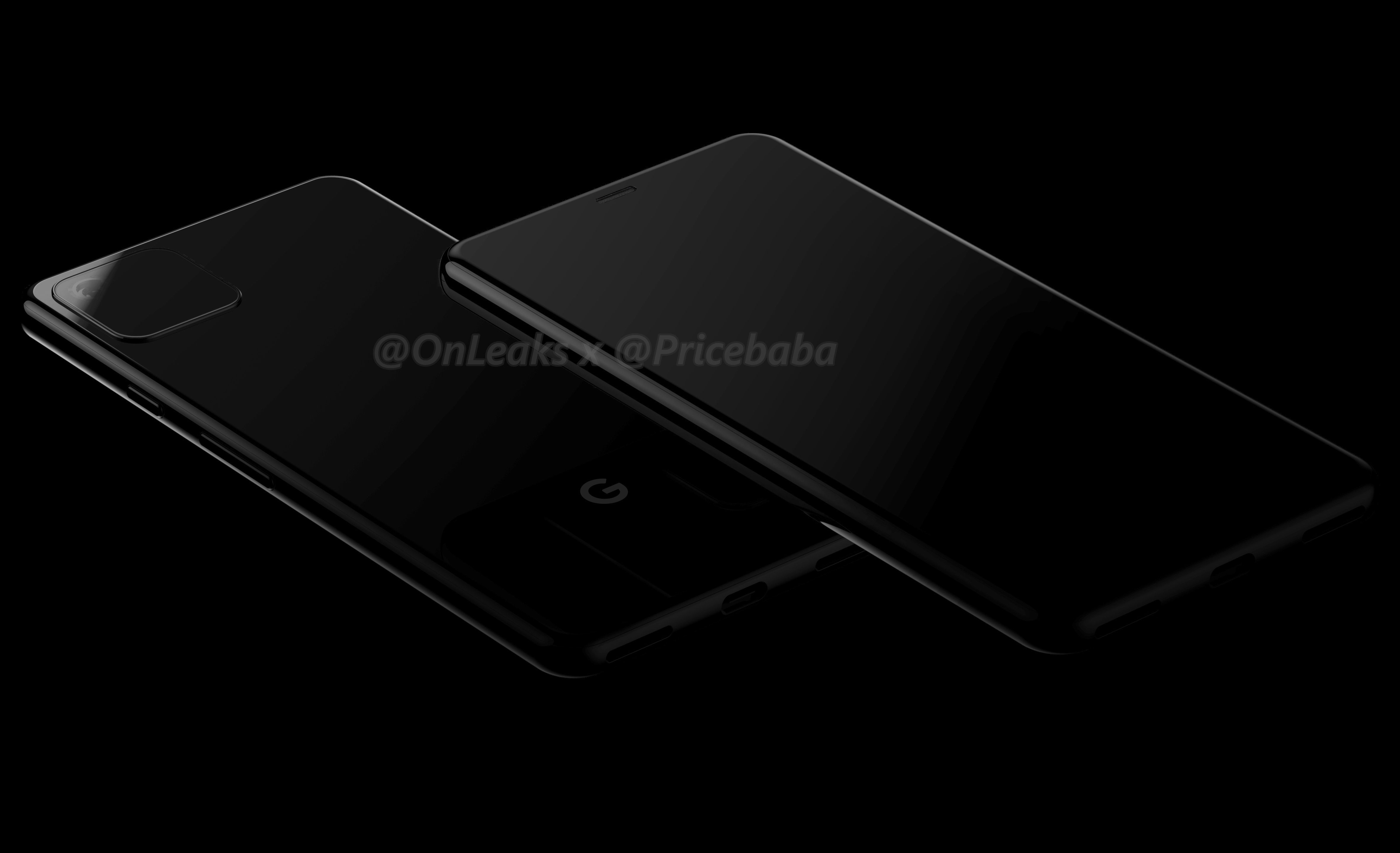 Pixel 4 leaked renders make rounds on the web