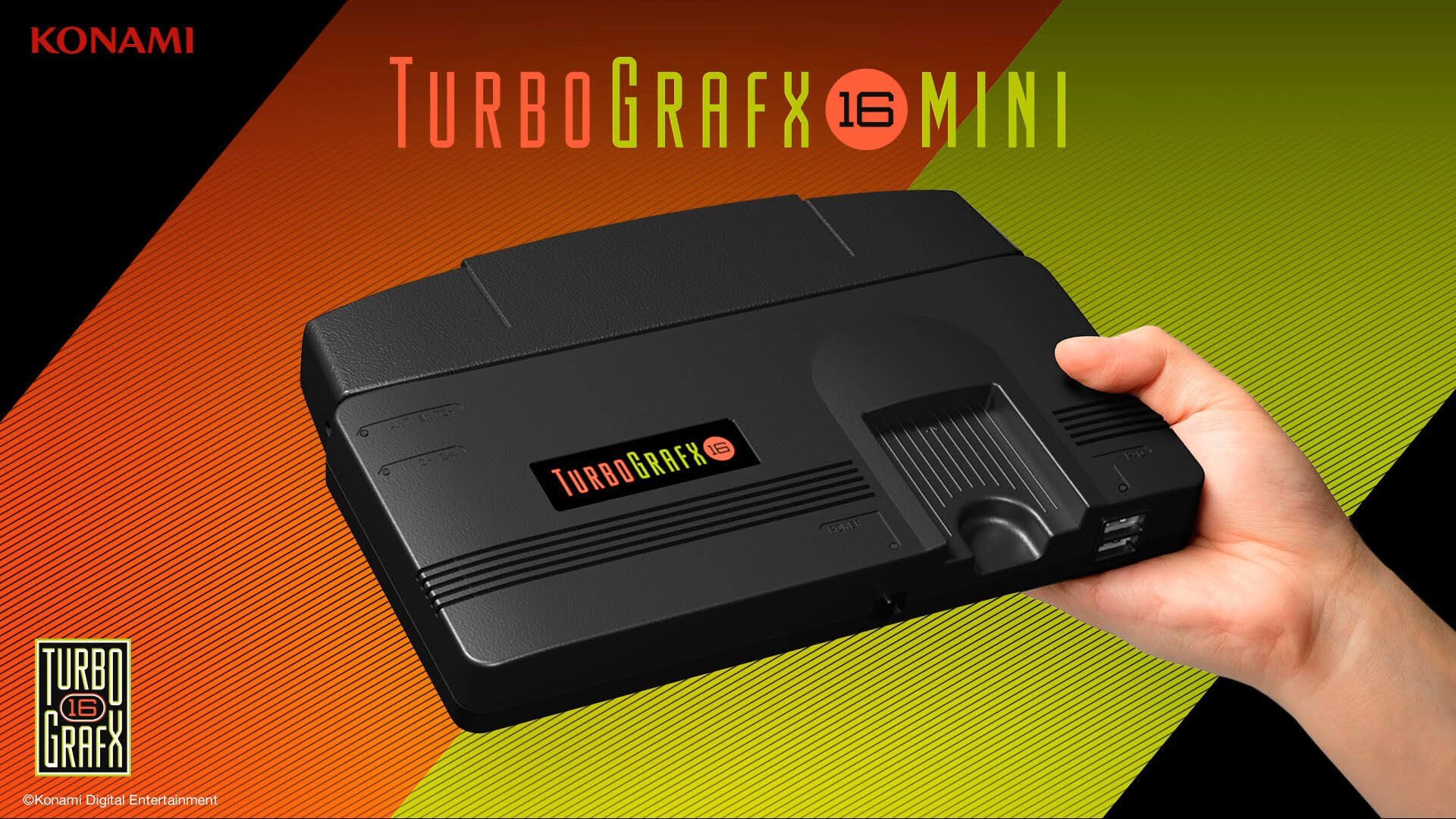 Konami joins the mini console market with the TurboGrafx-16 Mini